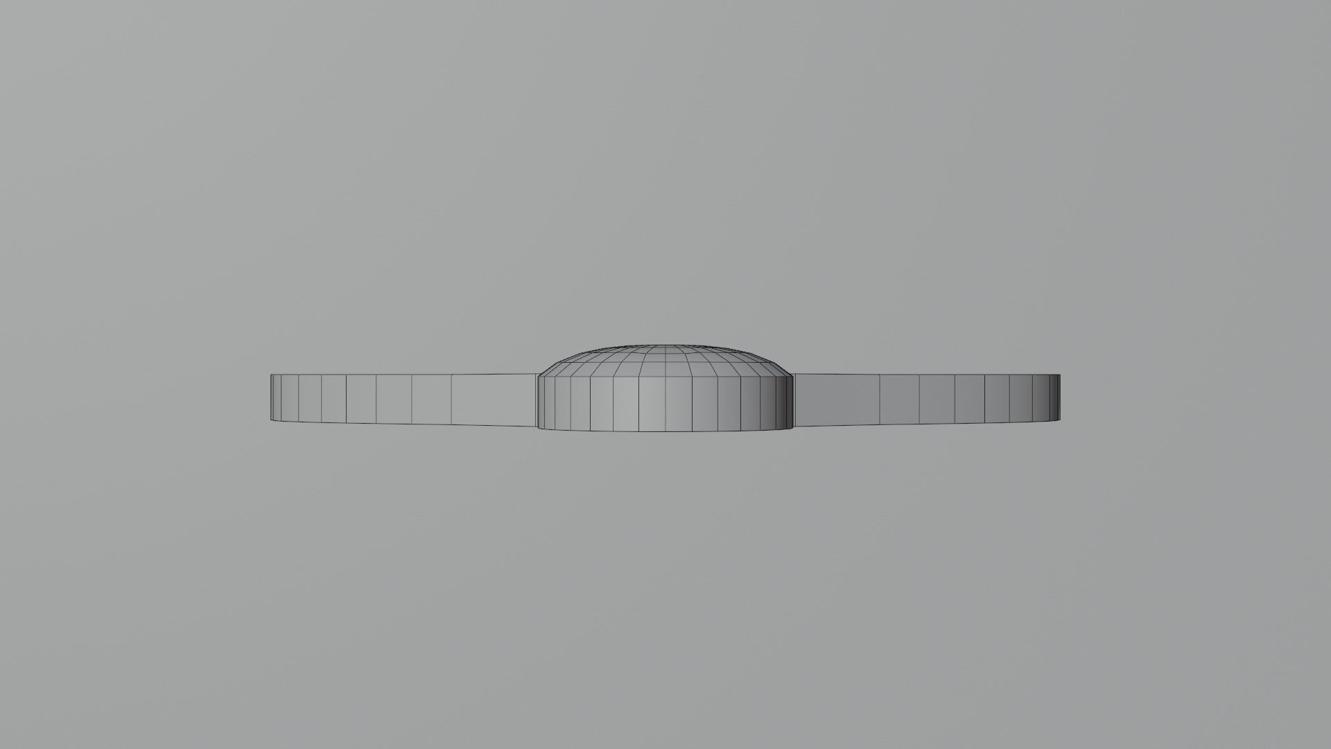 Semi Flower earring 3D print model_9