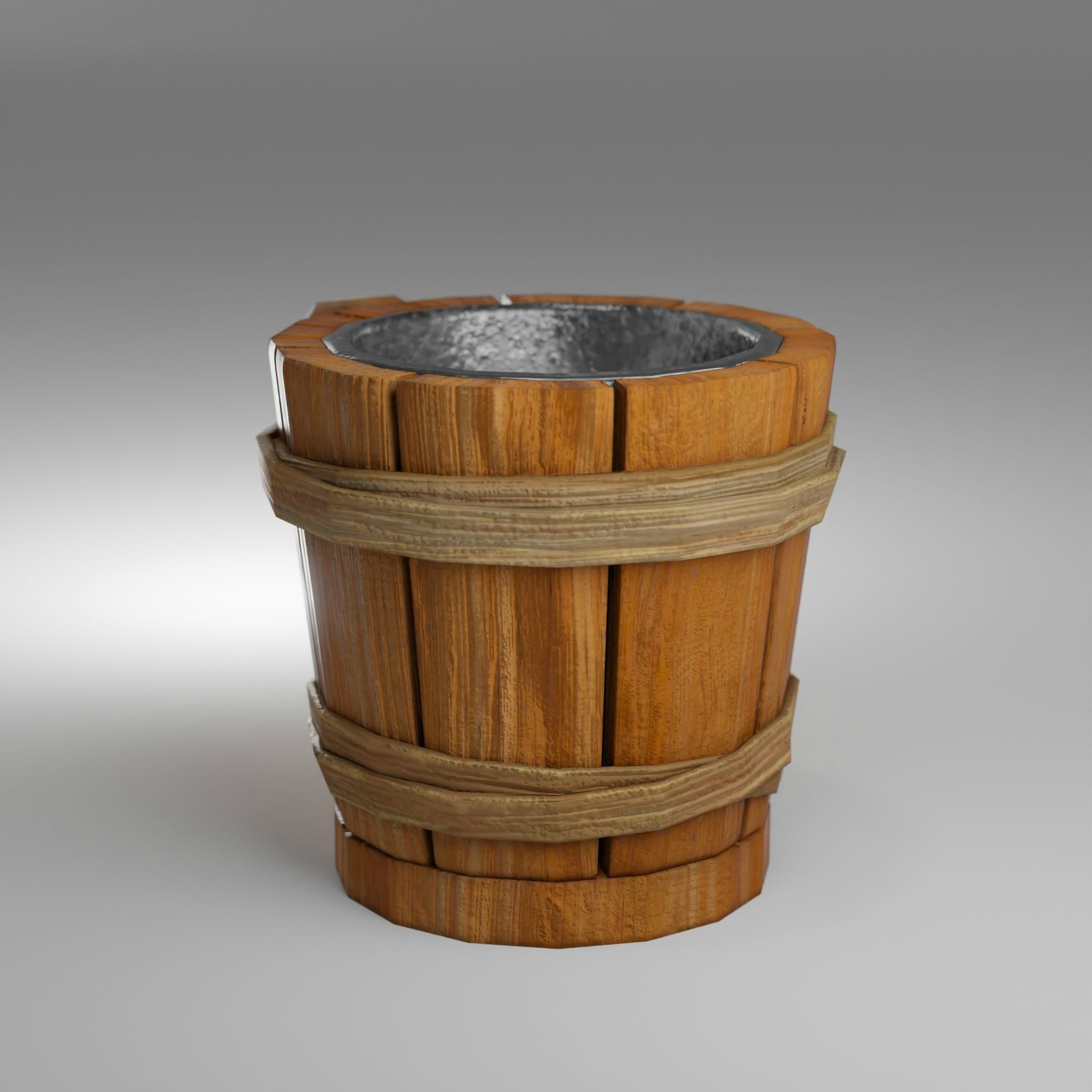 Medieval Mug - Game Ready PBR Baked Low-poly 3D model_2