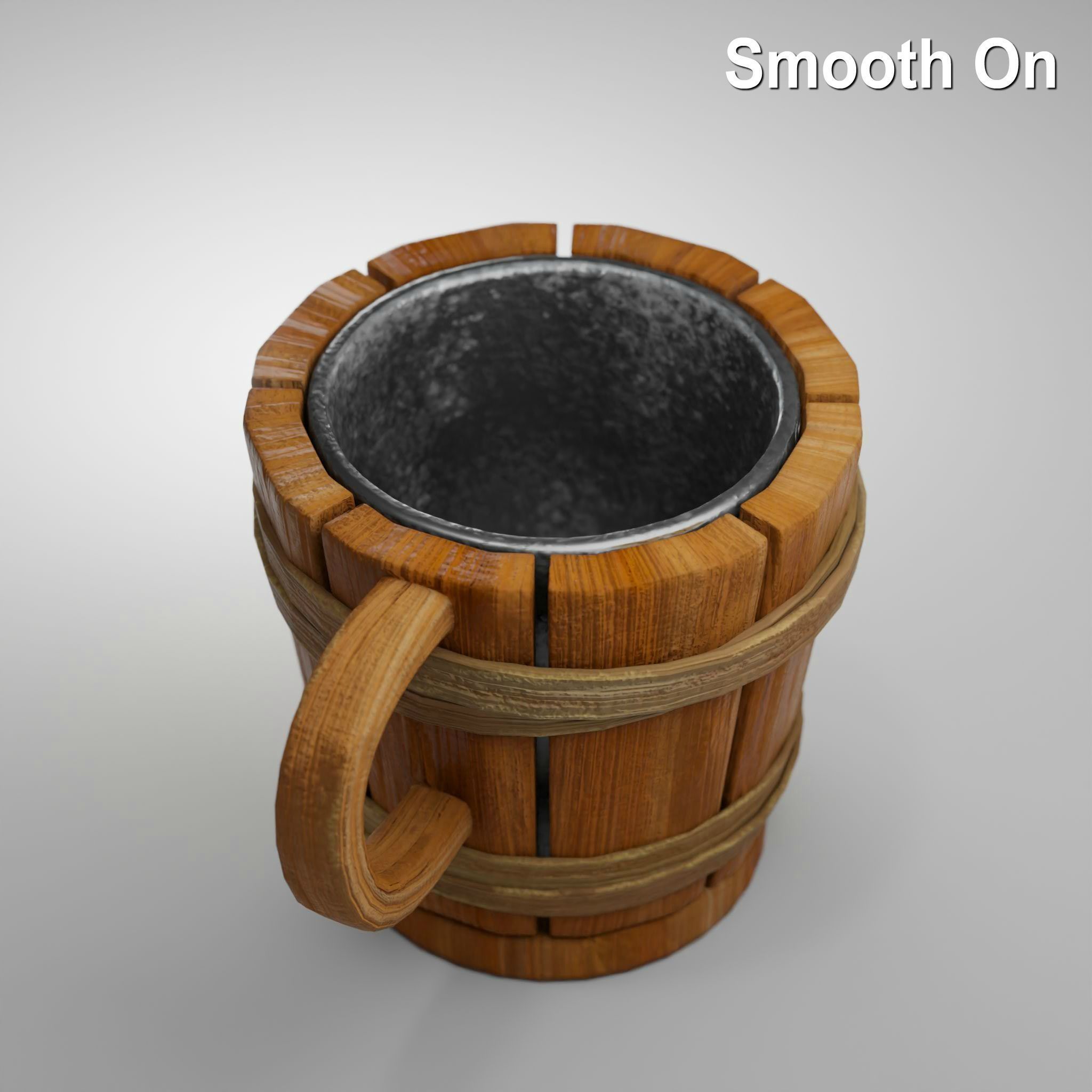 Medieval Mug - Game Ready PBR Baked Low-poly 3D model_9