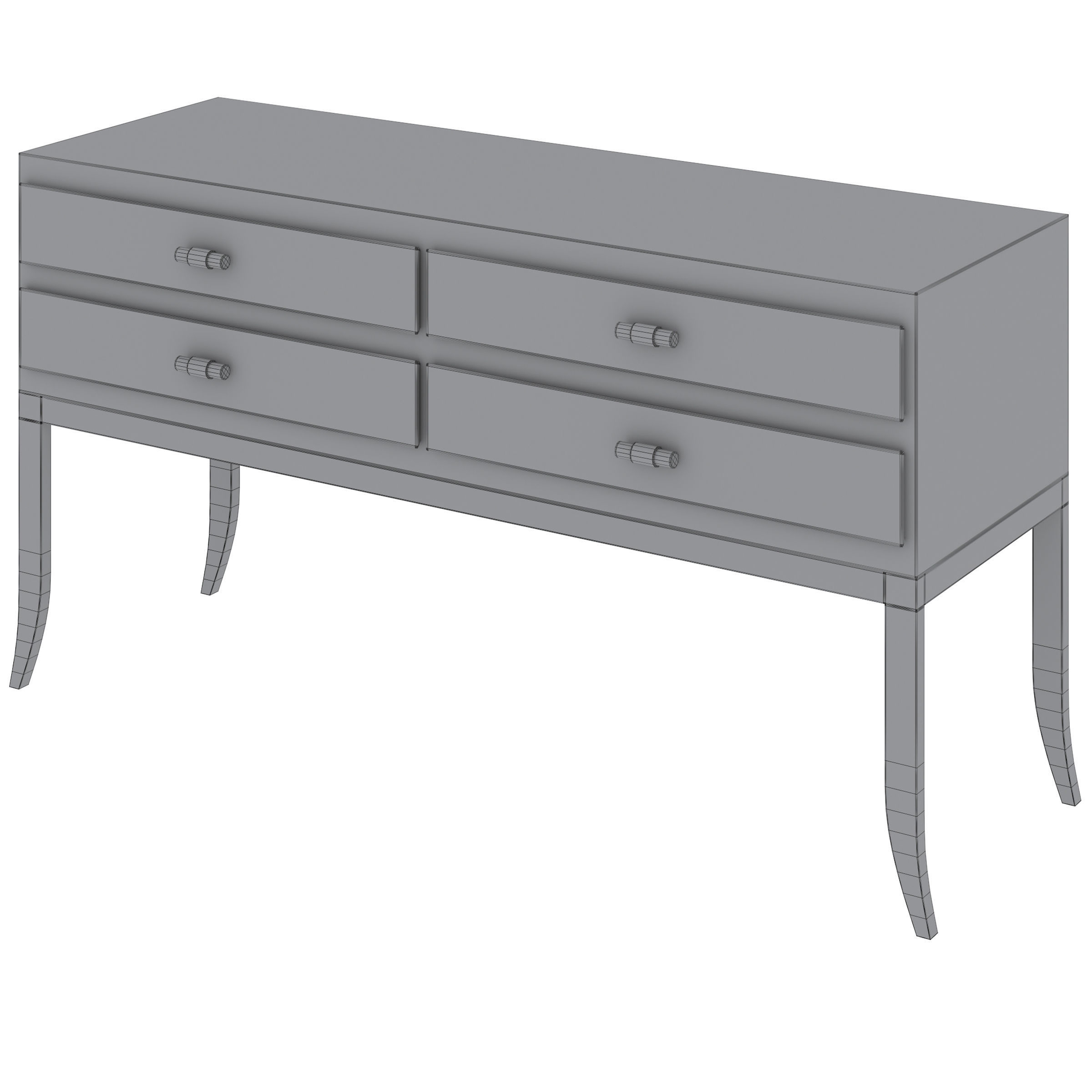 Console MODESTO by Cazarina 3D model_4