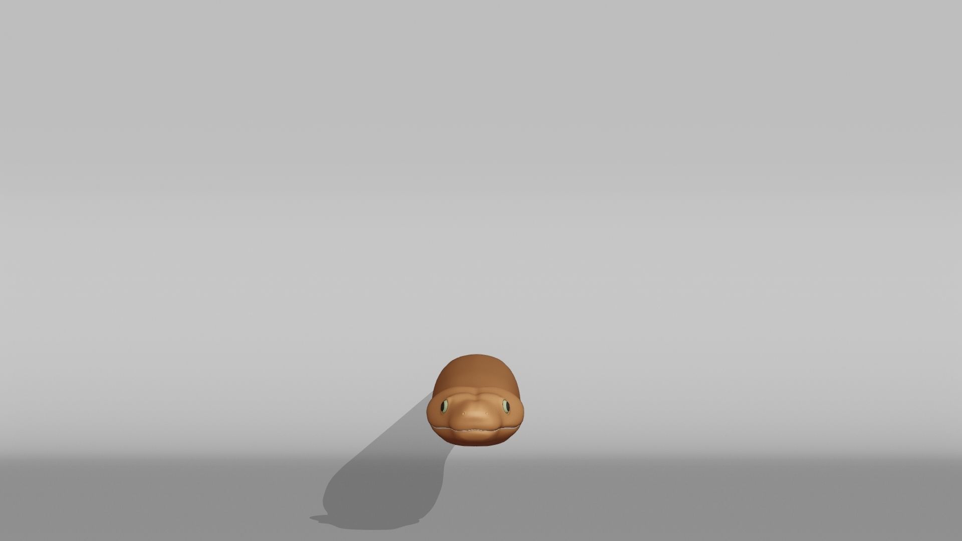 Boa Constrictor Base Mesh Low-poly 3D model_7