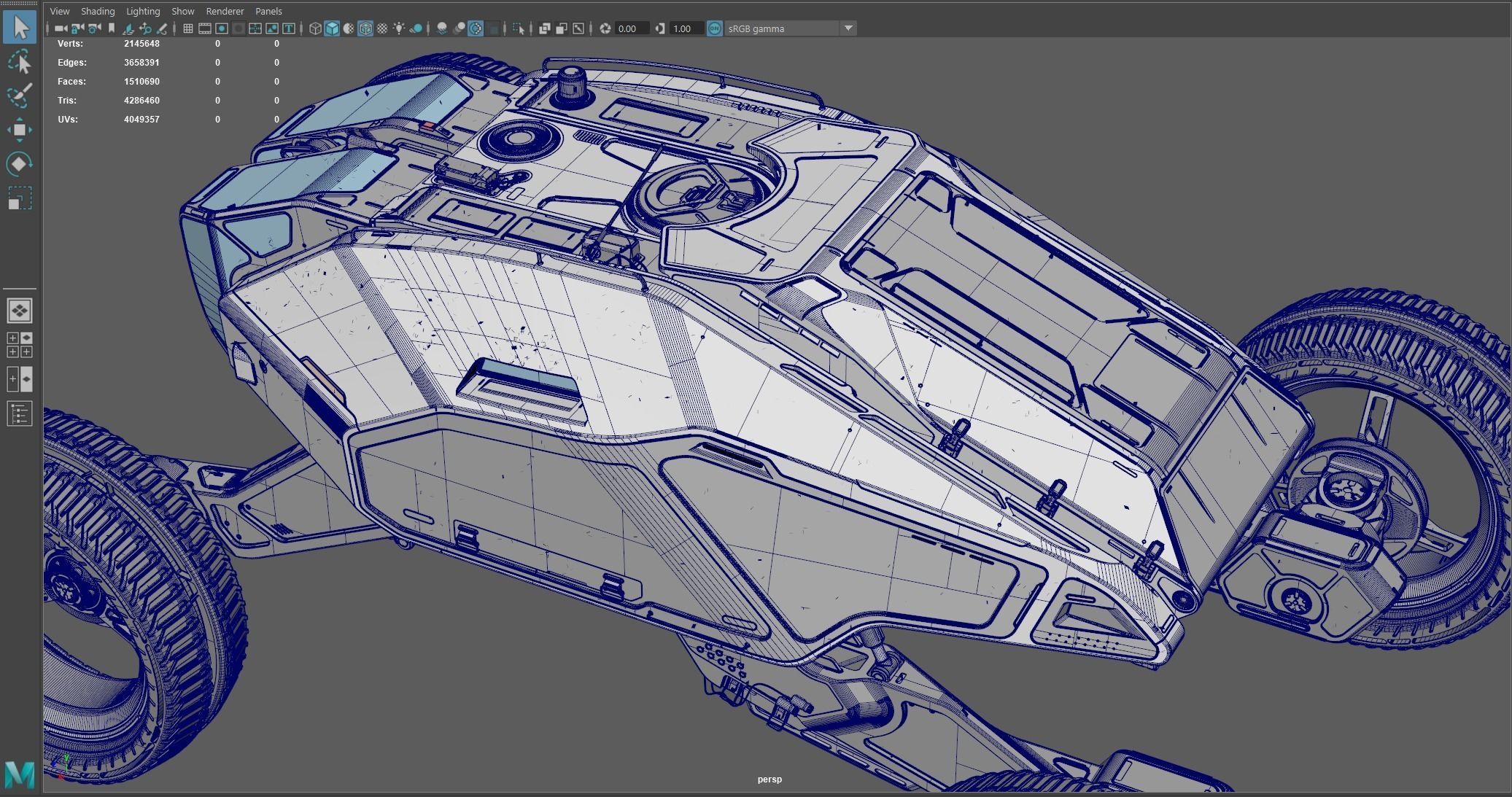 Mars Rover Explorer 3D model_20