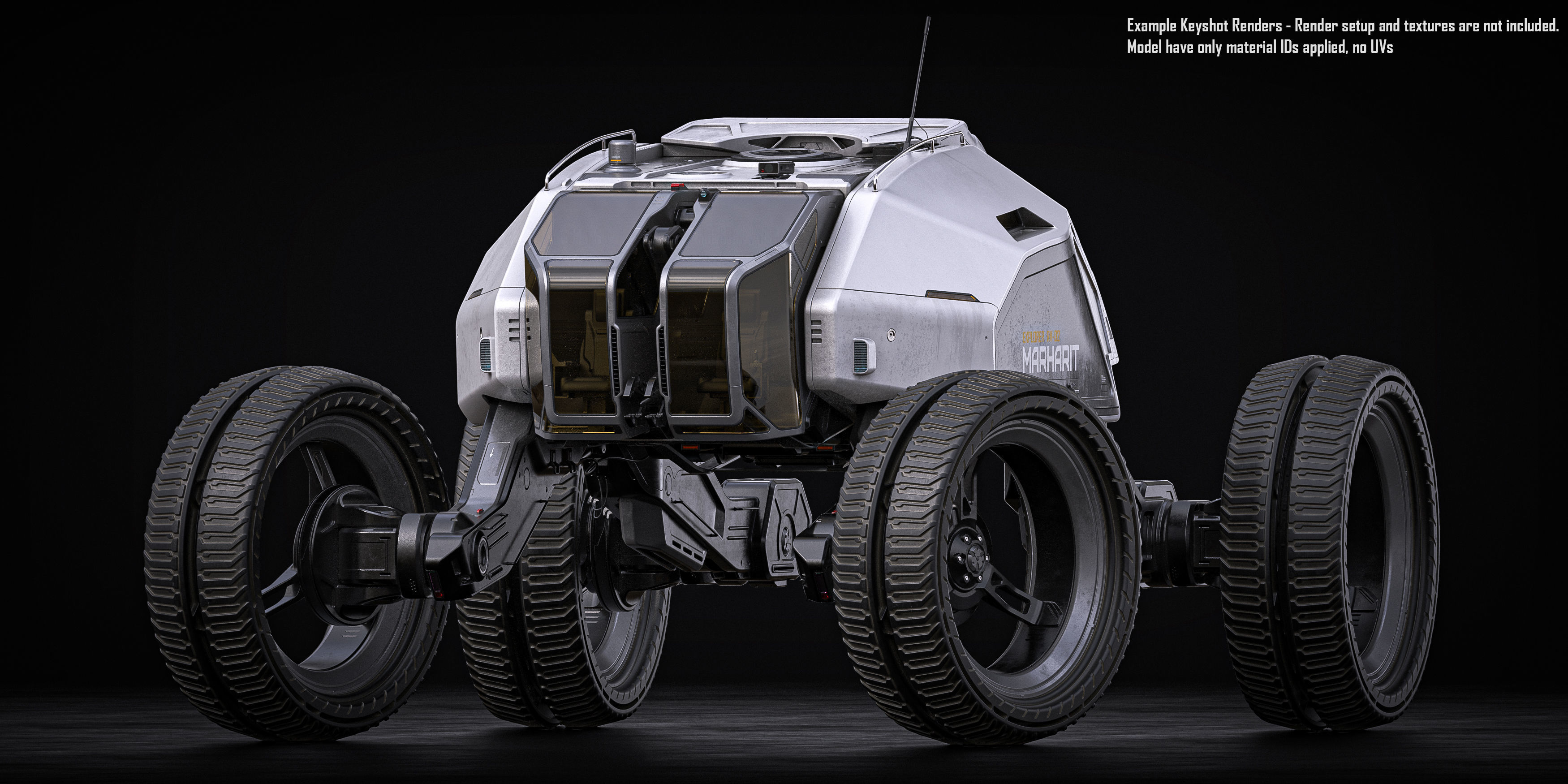 Mars Rover Explorer 3D model_7