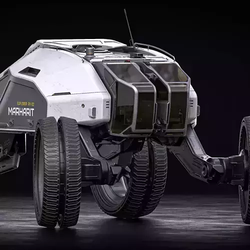 Mars Rover Explorer 3D model