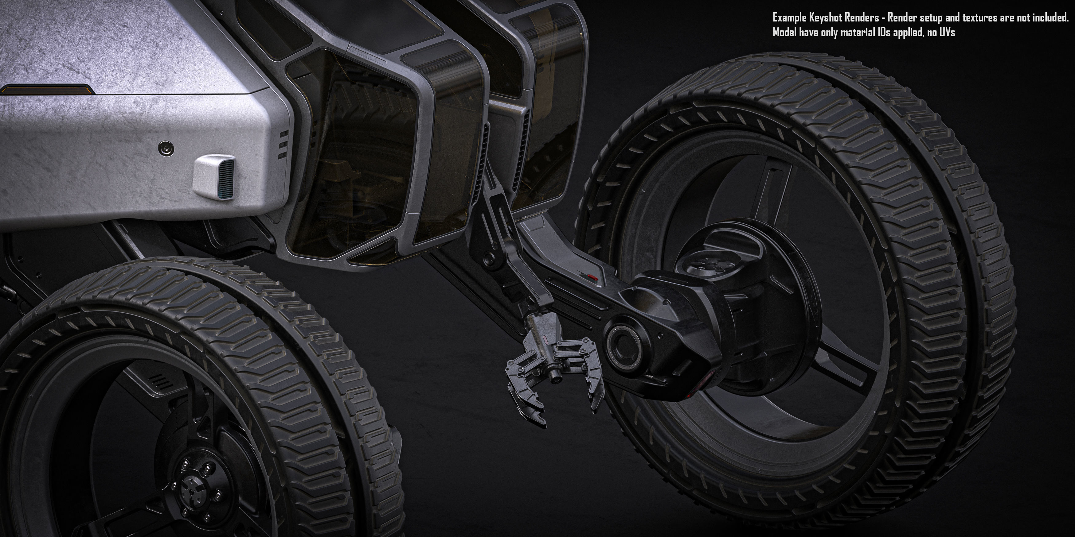 Mars Rover Explorer 3D model_15