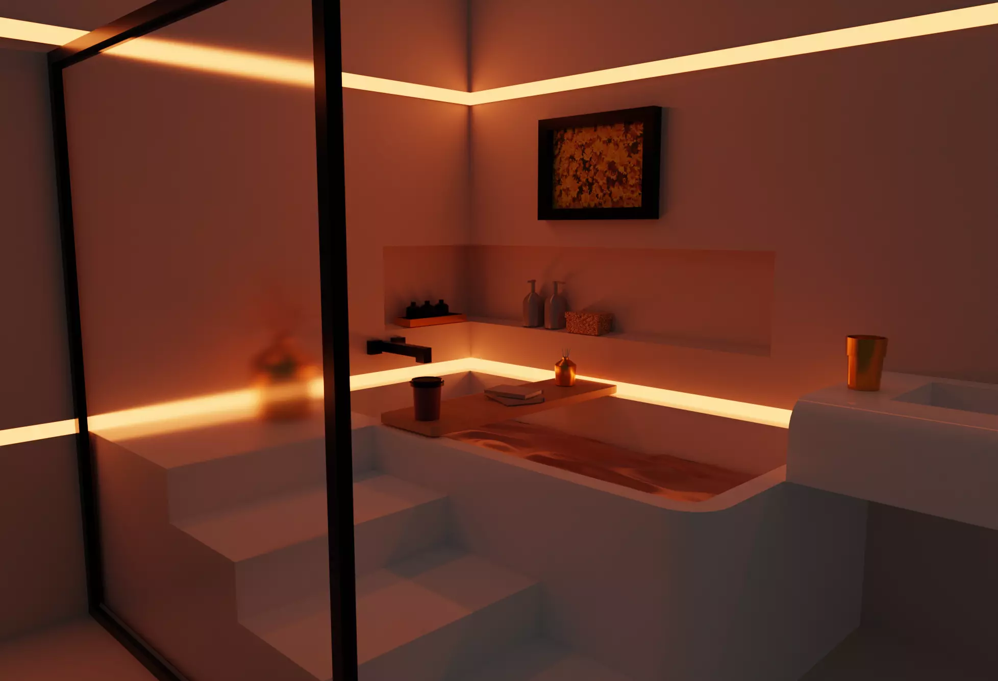 small bath 3D model_0