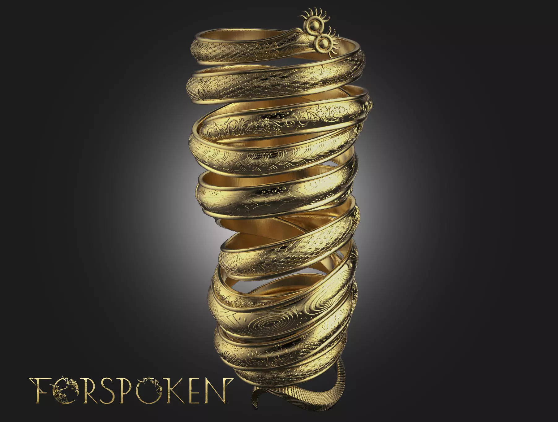 Forspoken  Cuff 3D print model_0