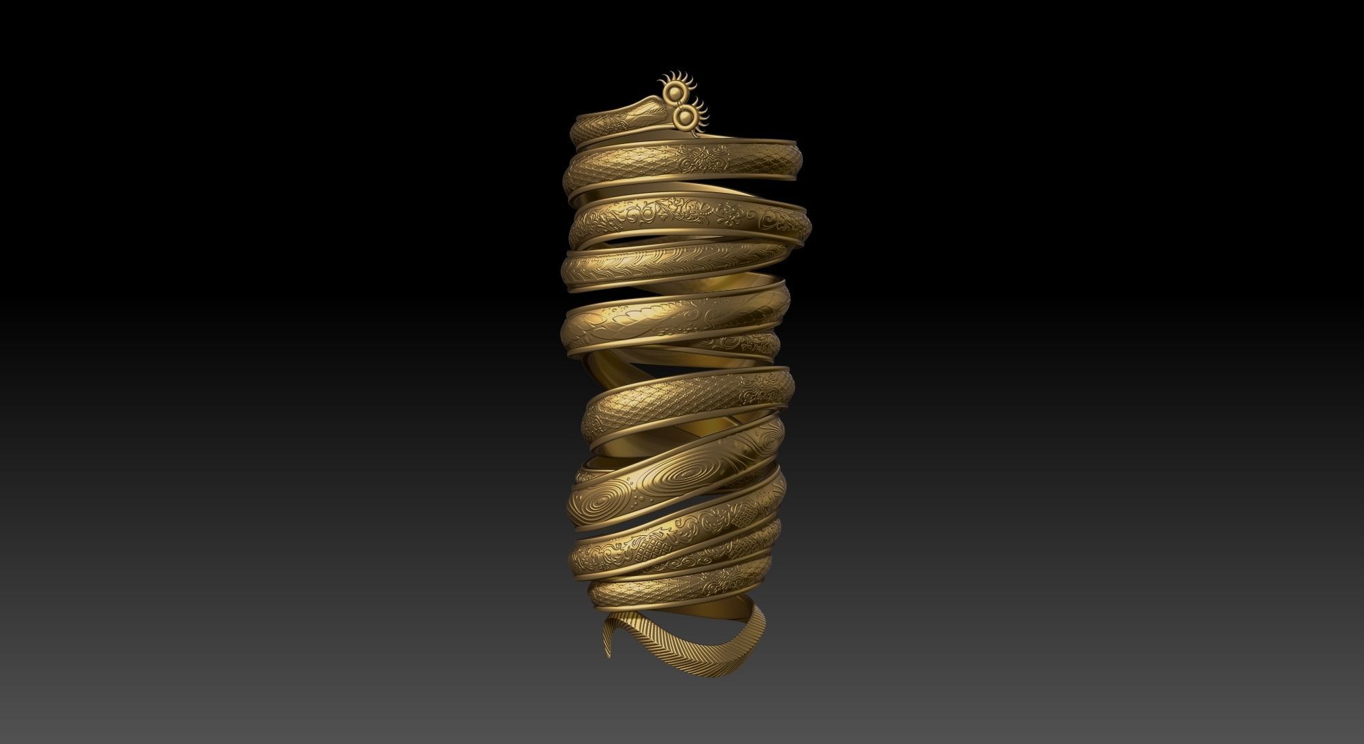 Forspoken  Cuff 3D print model_13