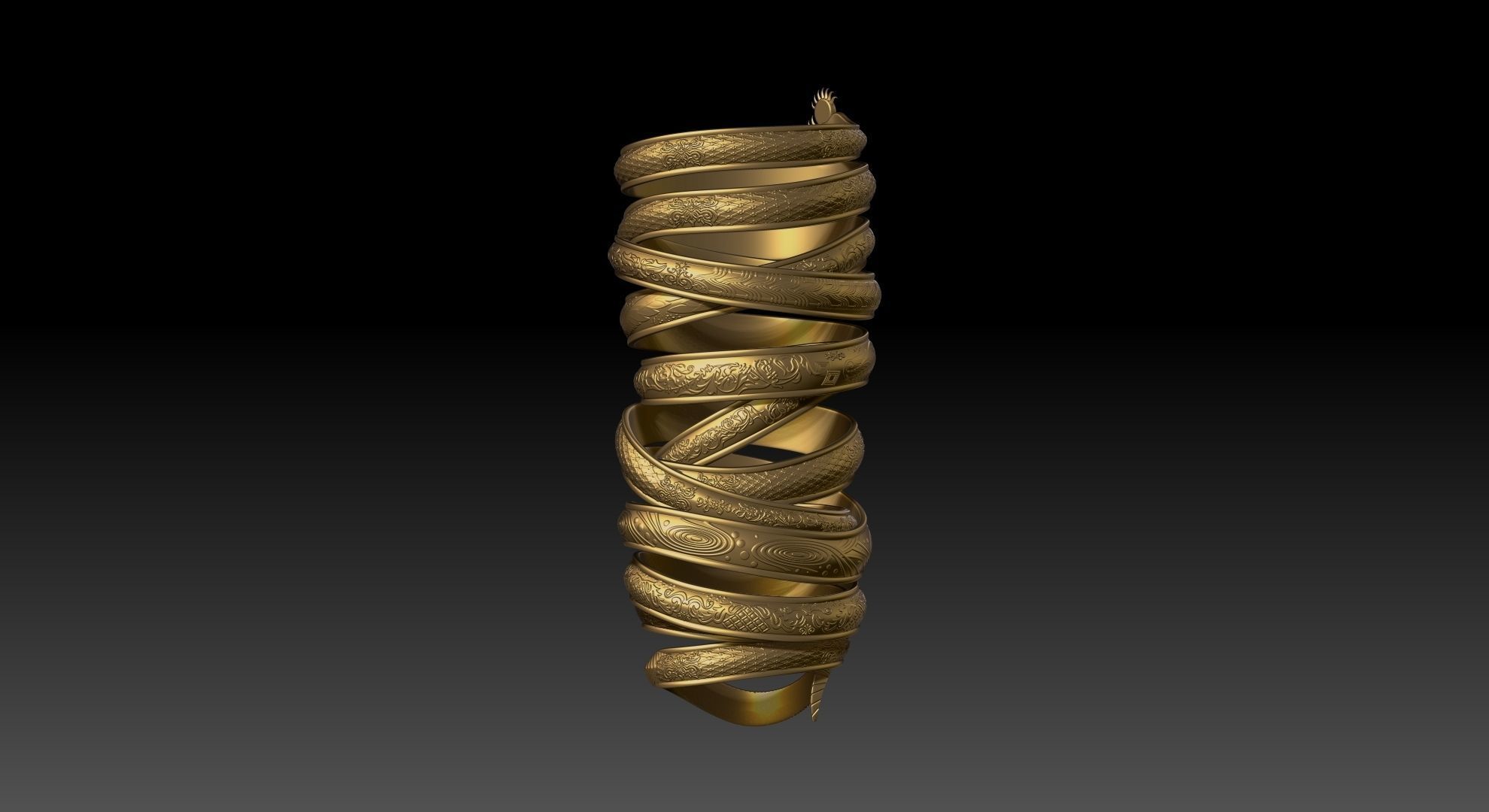 Forspoken  Cuff 3D print model_16