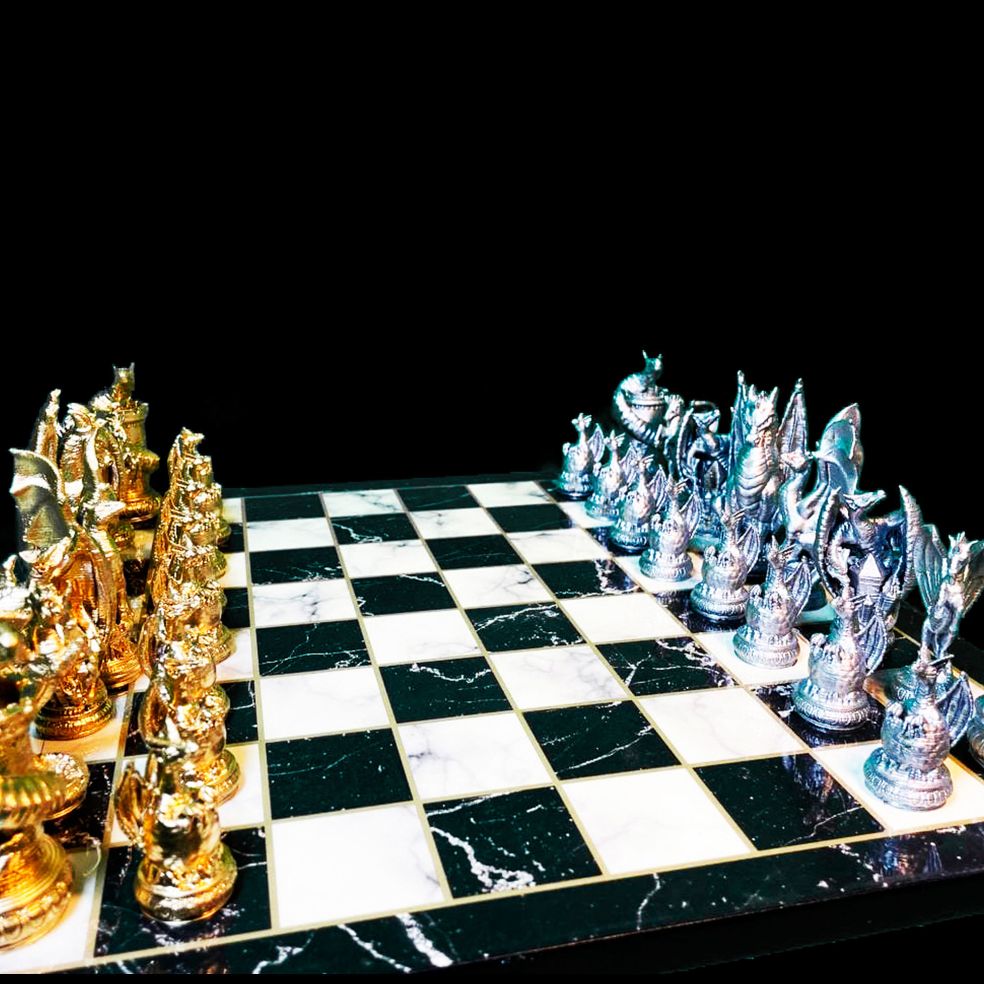 Dragon Chess Game 6 Different Pieces - Dragon Chess Game  3D print model_58