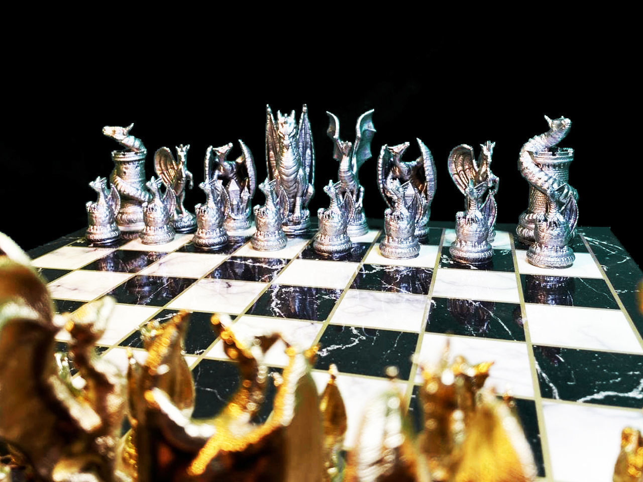 Dragon Chess Game 6 Different Pieces - Dragon Chess Game  3D print model_37