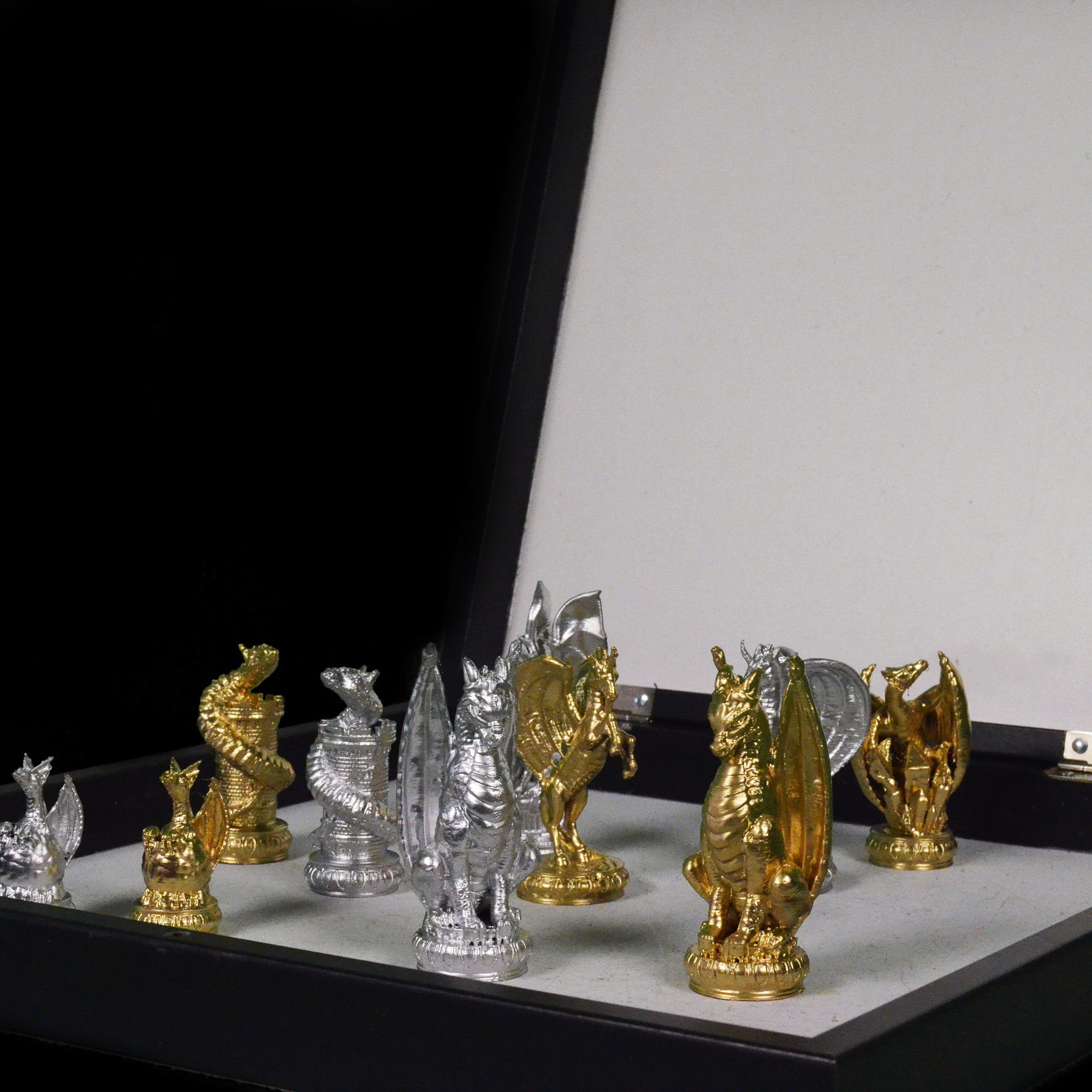 Dragon Chess Game 6 Different Pieces - Dragon Chess Game  3D print model_54