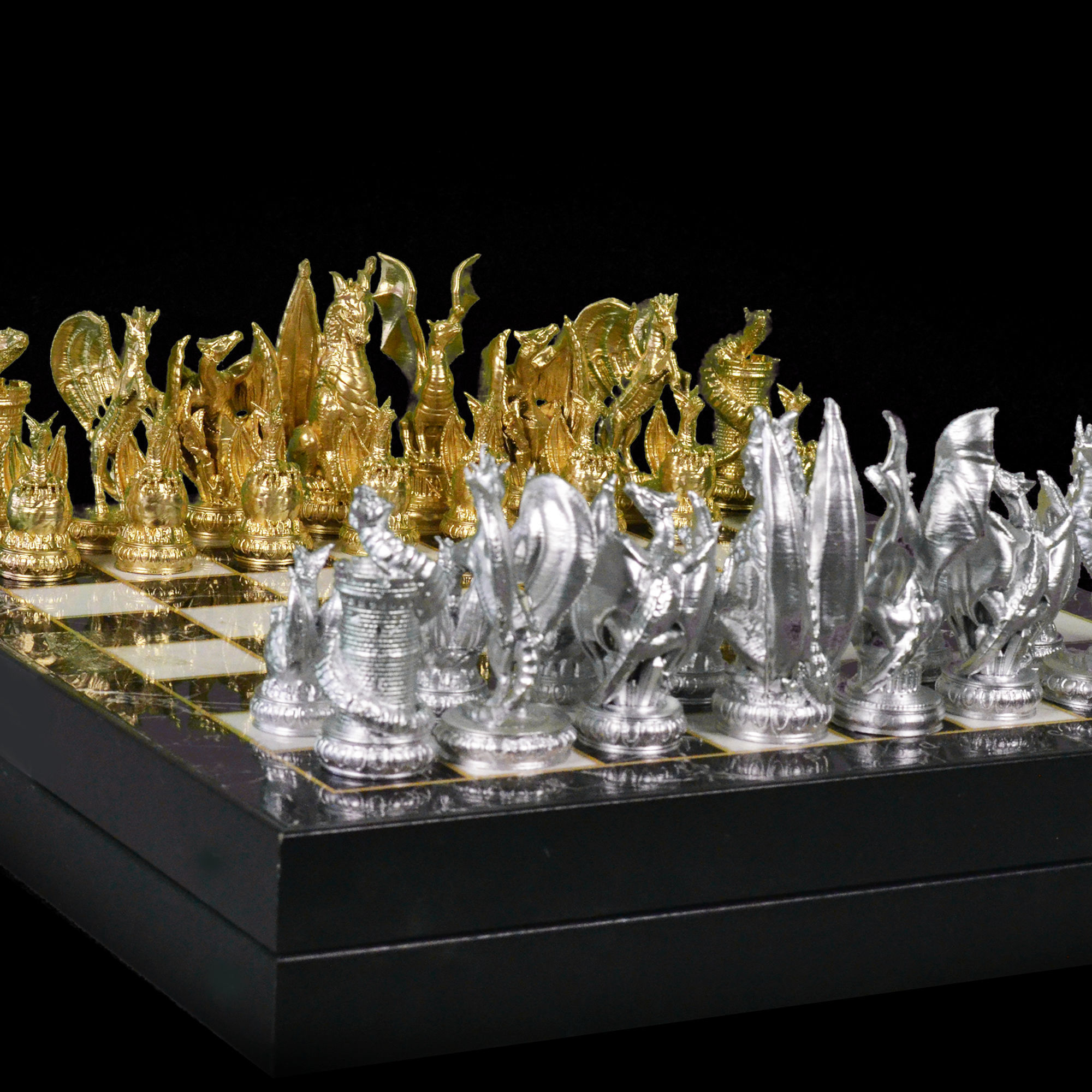 Dragon Chess Game 6 Different Pieces - Dragon Chess Game  3D print model_10