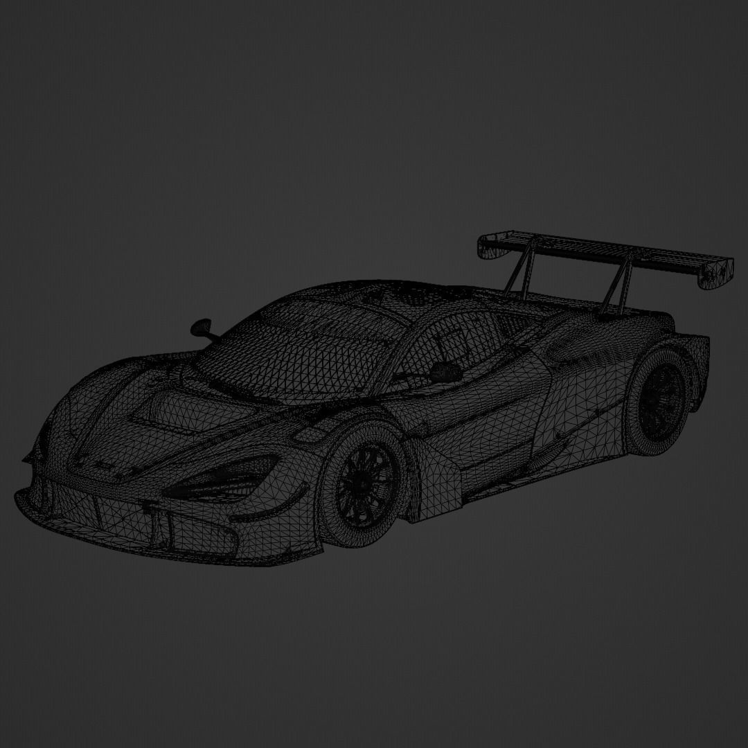 McLaren 720s GT3X 2021 3D model_5
