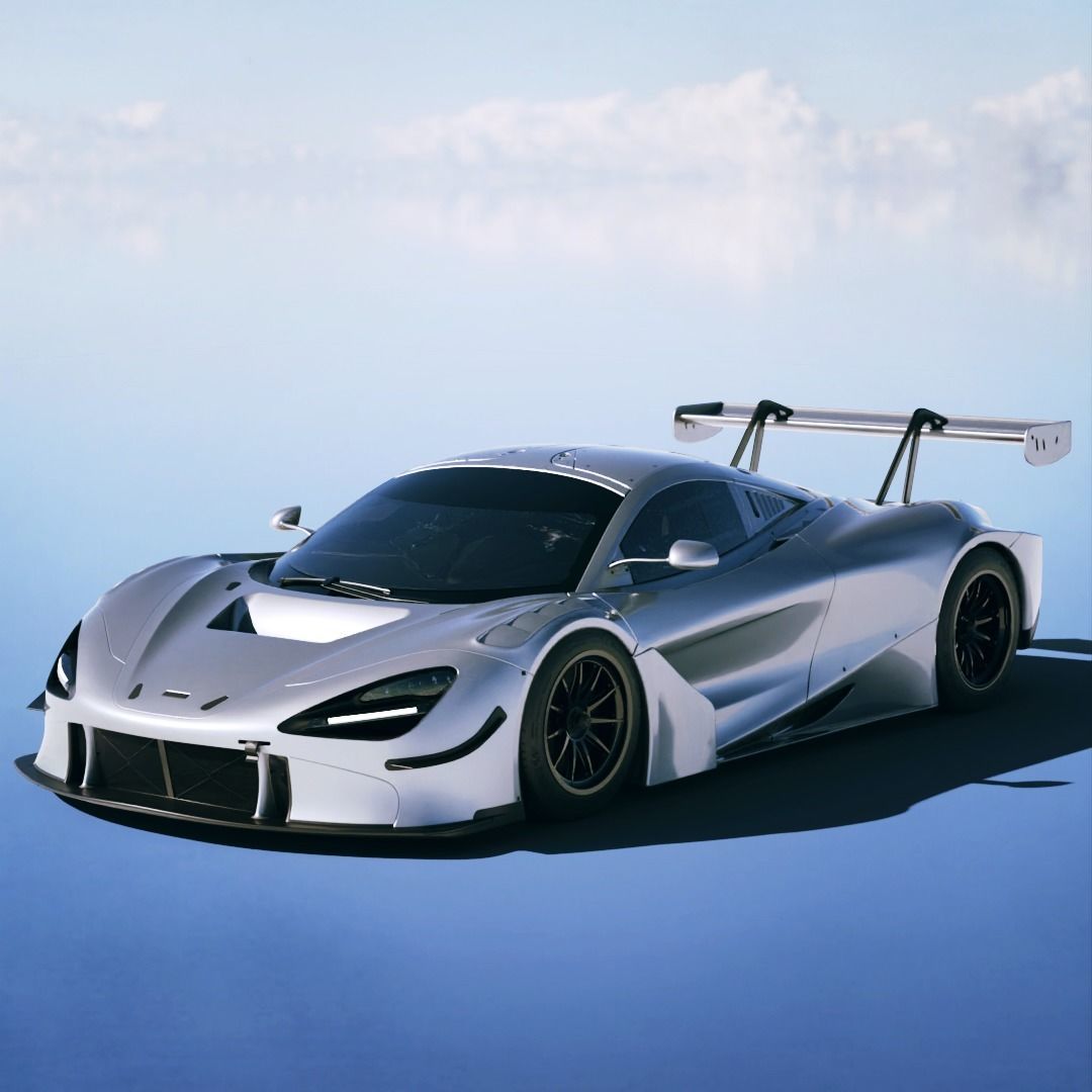 McLaren 720s GT3X 2021 3D model_3