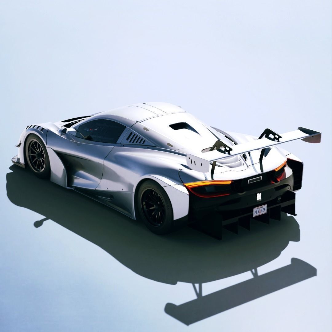 McLaren 720s GT3X 2021 3D model_1