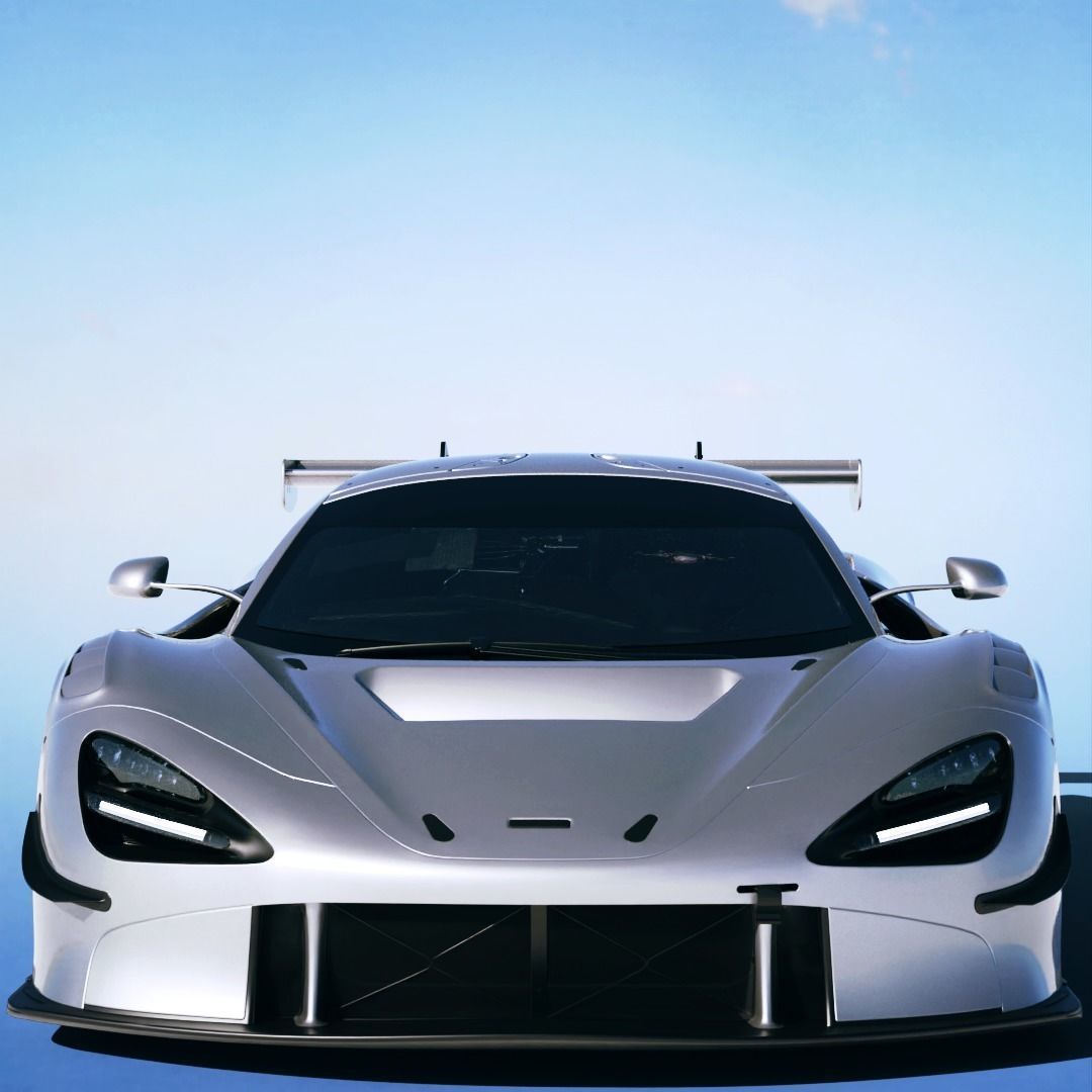 McLaren 720s GT3X 2021 3D model_4