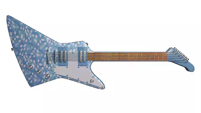 Low Poly - Electro Guitar