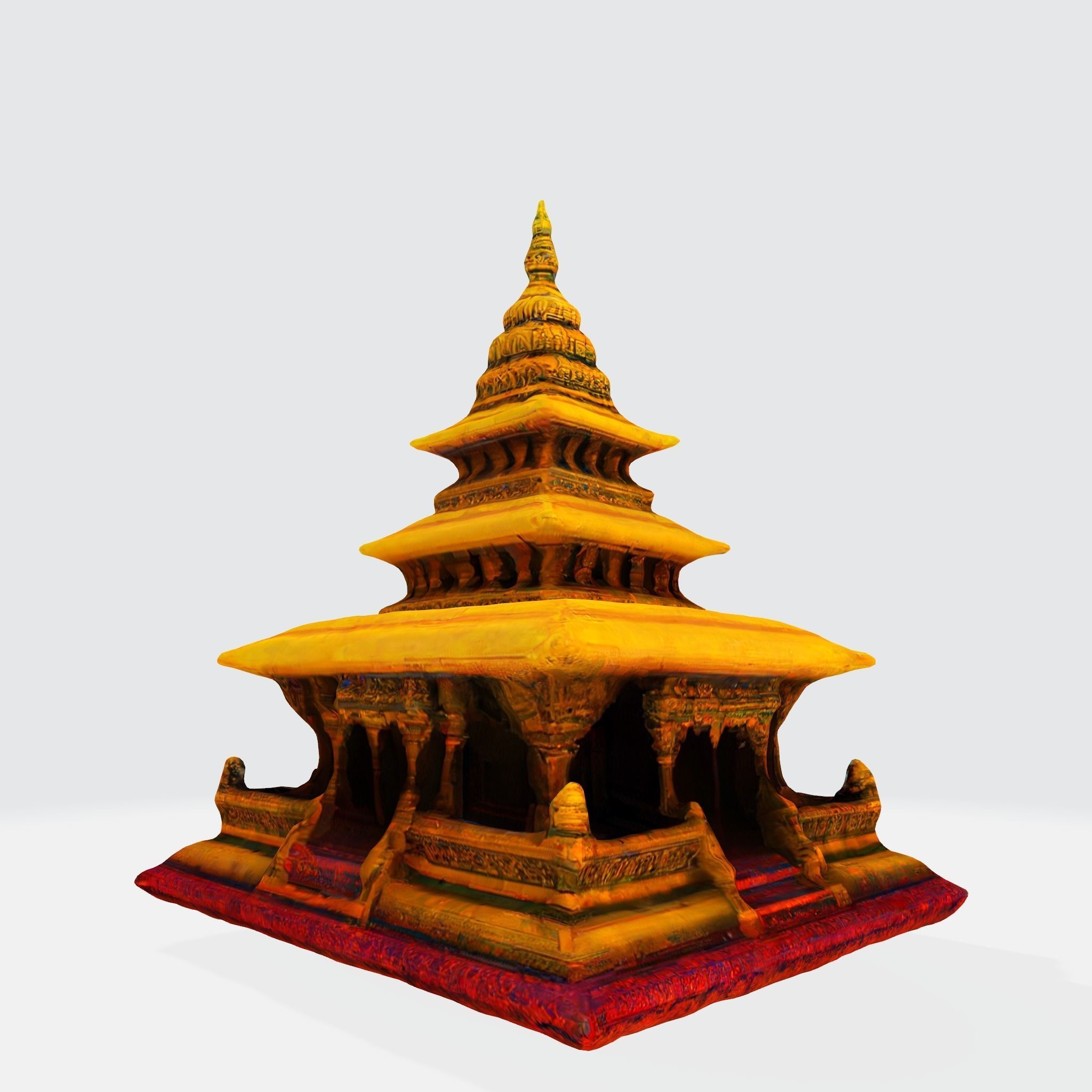 Elegant 3D Temple Model - Perfect for Architecture  Projects 3D print model_2