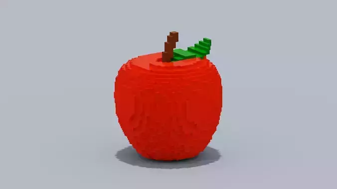 Voxel Apple