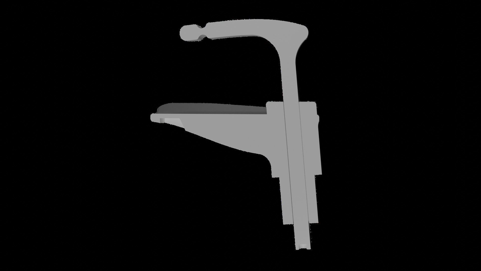 Morita Veraview IC5 HD Chin Rest 3D print model_5