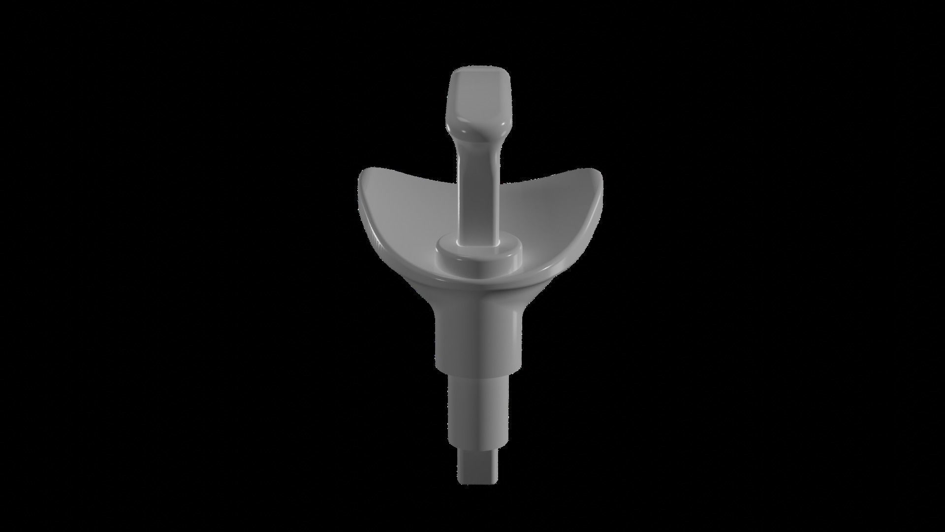 Morita Veraview IC5 HD Chin Rest 3D print model_2