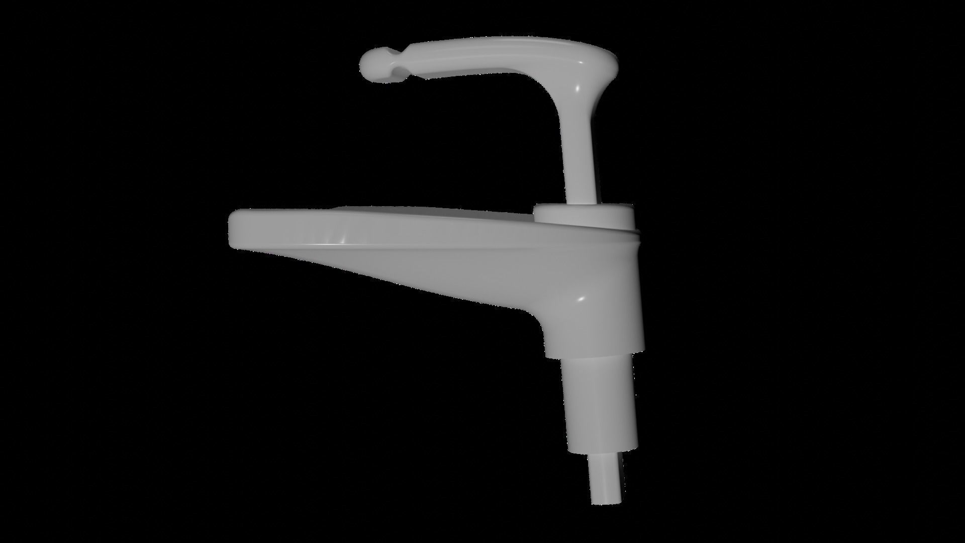 Morita Veraview IC5 HD Chin Rest 3D print model_4