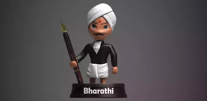 Bharthiyar indian bobblehead