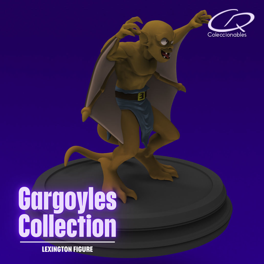 Gargoyles - Lexington figure 3D print model_8