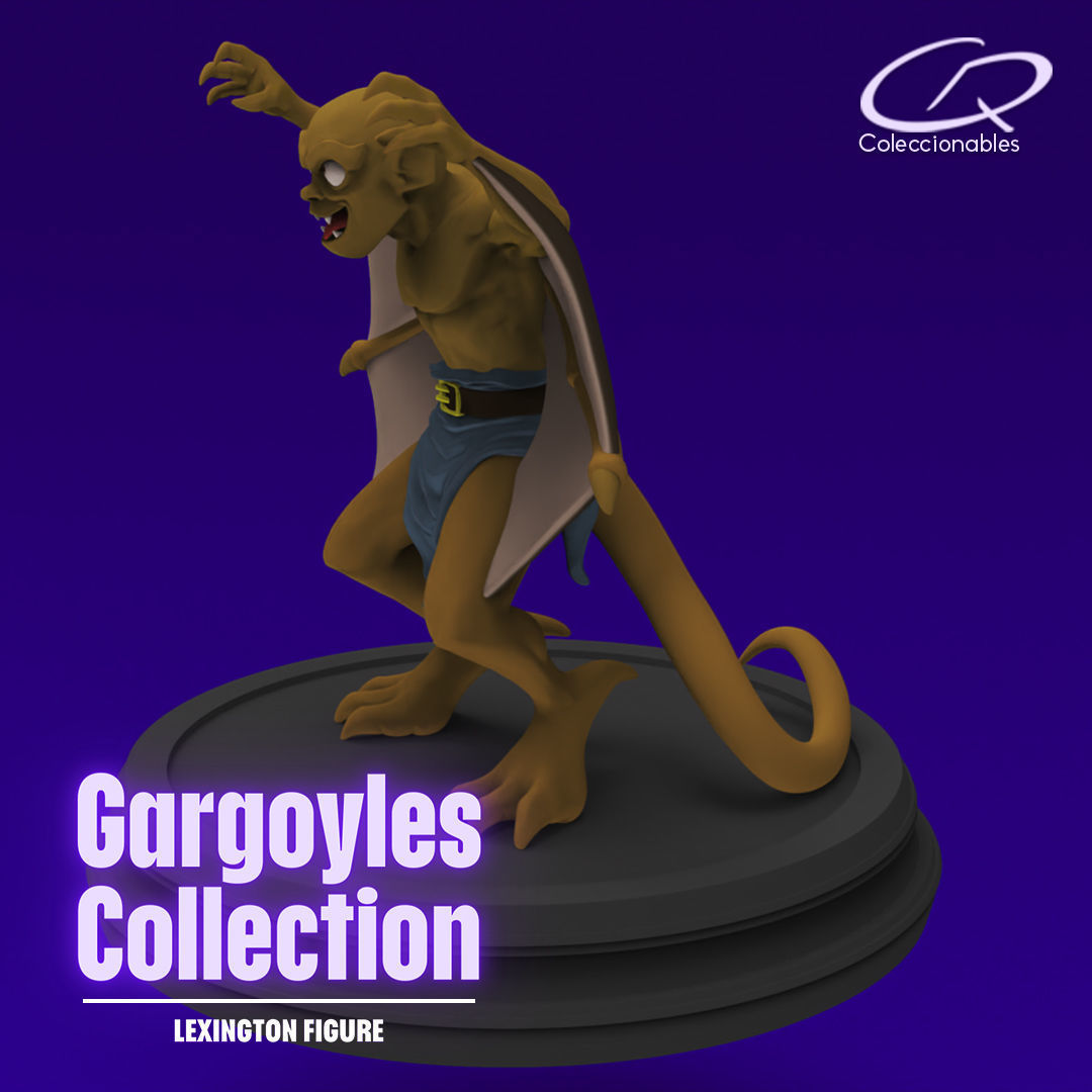 Gargoyles - Lexington figure 3D print model_4