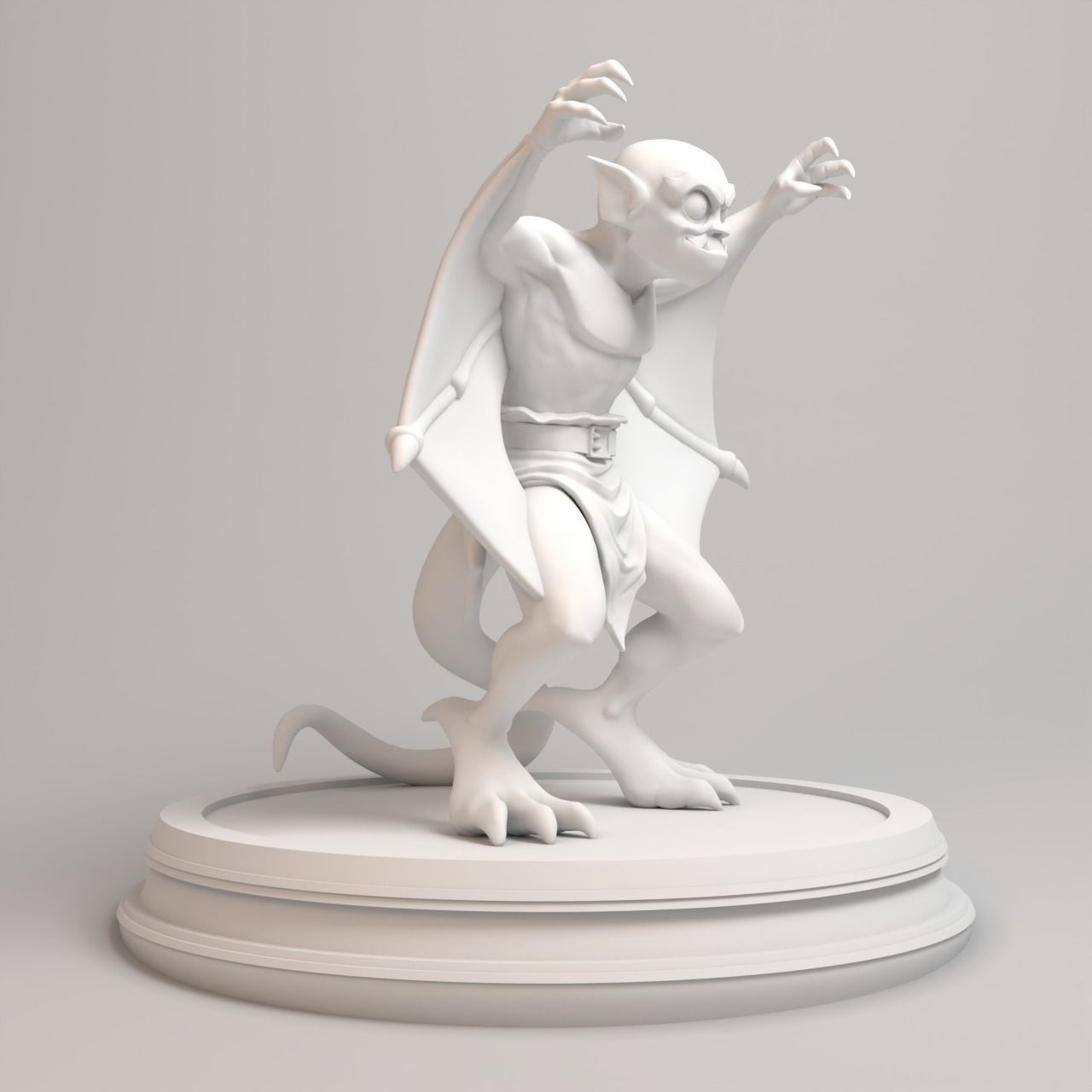 Gargoyles - Lexington figure 3D print model_10