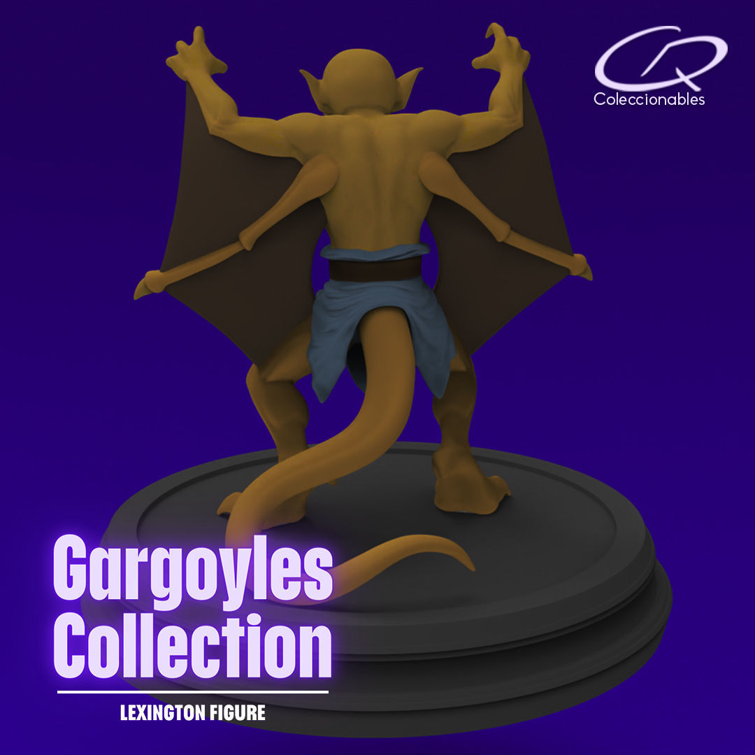 Gargoyles - Lexington figure 3D print model_5