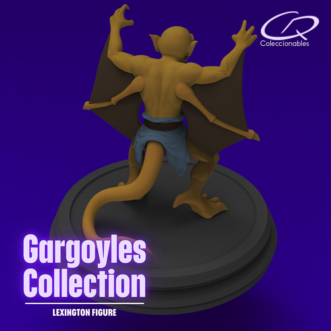 Gargoyles - Lexington figure 3D print model_1