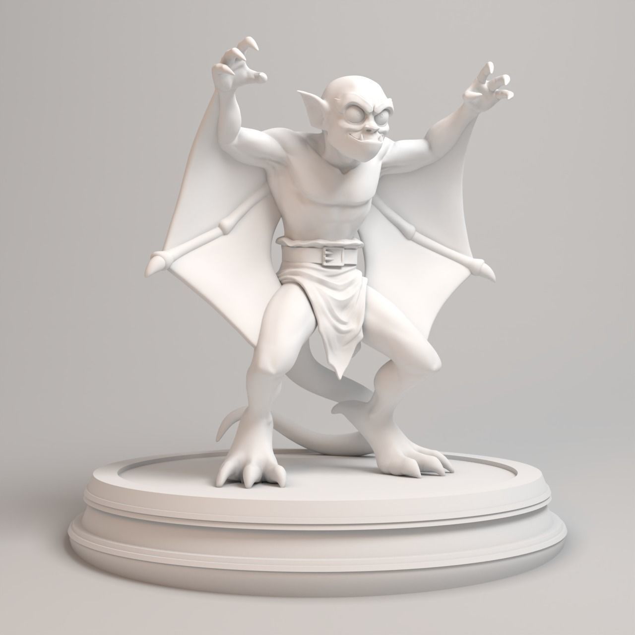 Gargoyles - Lexington figure 3D print model_11