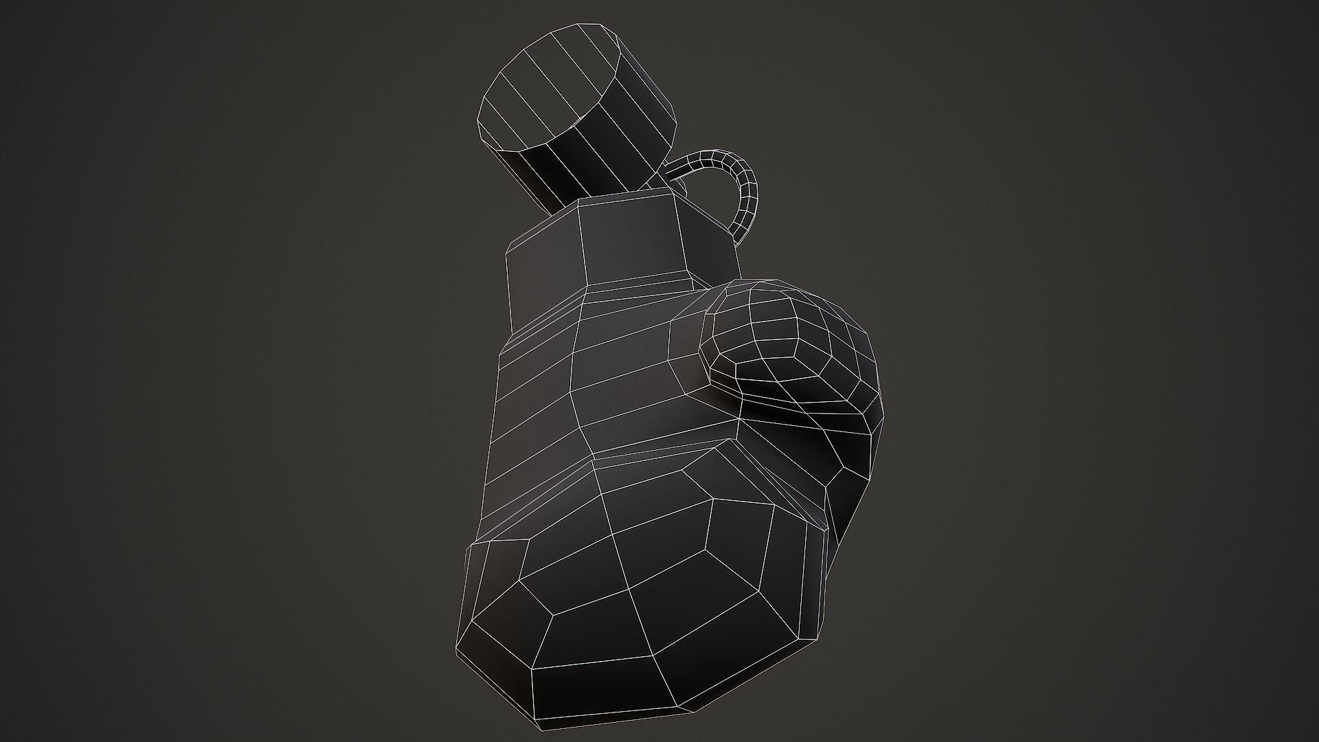 Boxing Glove Weapon Charm - Low Poly Game Ready Low-poly 3D model_13