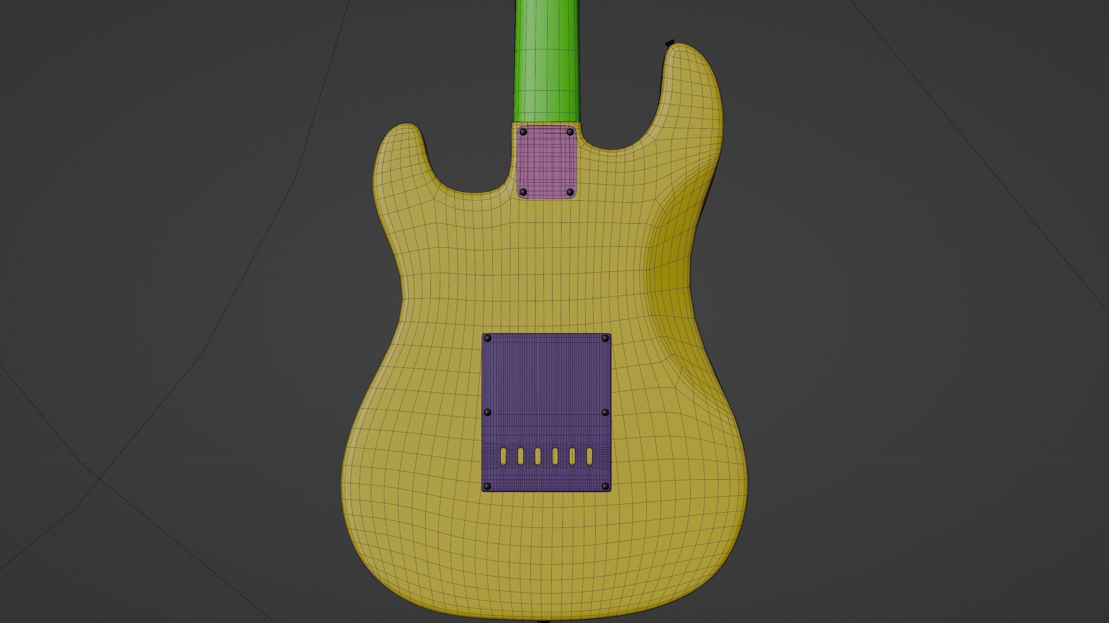 Electric Guitar 3D model_10