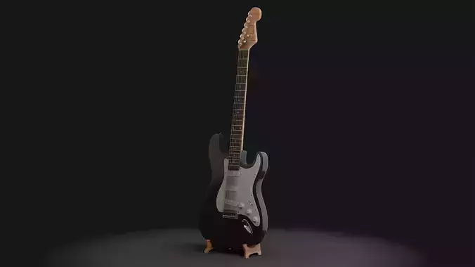 Electric Guitar 3D model