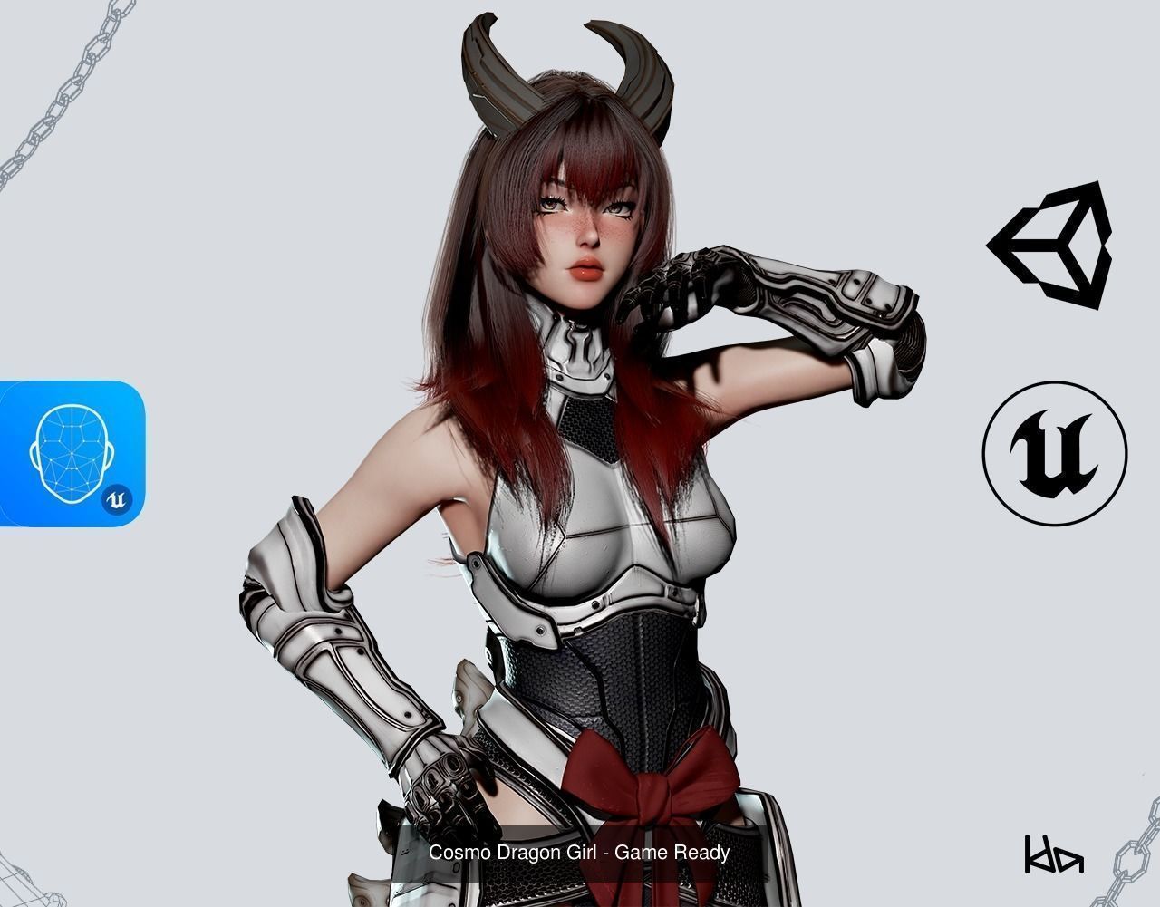 Cosmo Girls 3D Model Collection_10