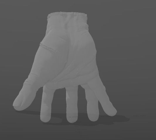 Thing wednesday 3D print model_1