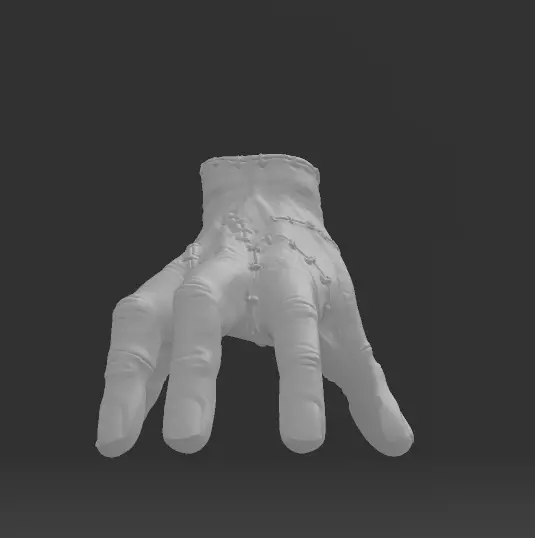Thing wednesday 3D print model_0