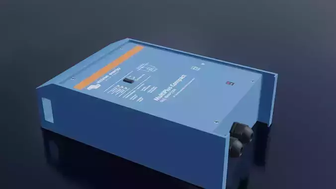 Victron MultiPlus 12 1600 Low-poly 3D model