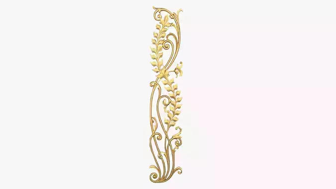 Classic decor ornament 256 3D model