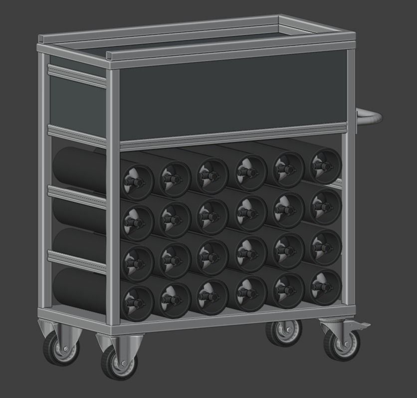 Rollwaegen 3D model_1