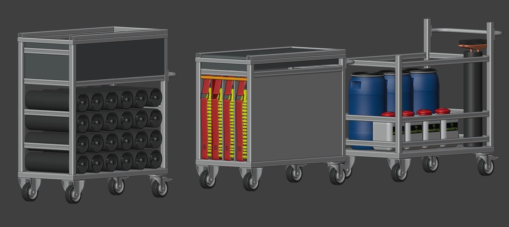 Rollwaegen 3D model_4