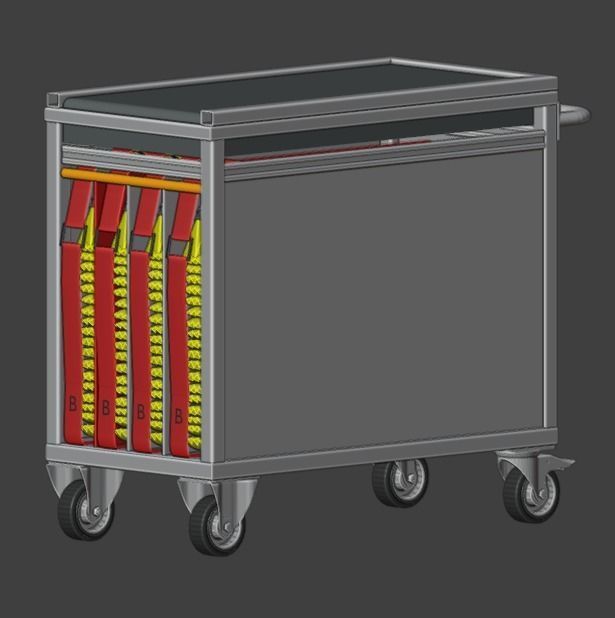 Rollwaegen 3D model_2