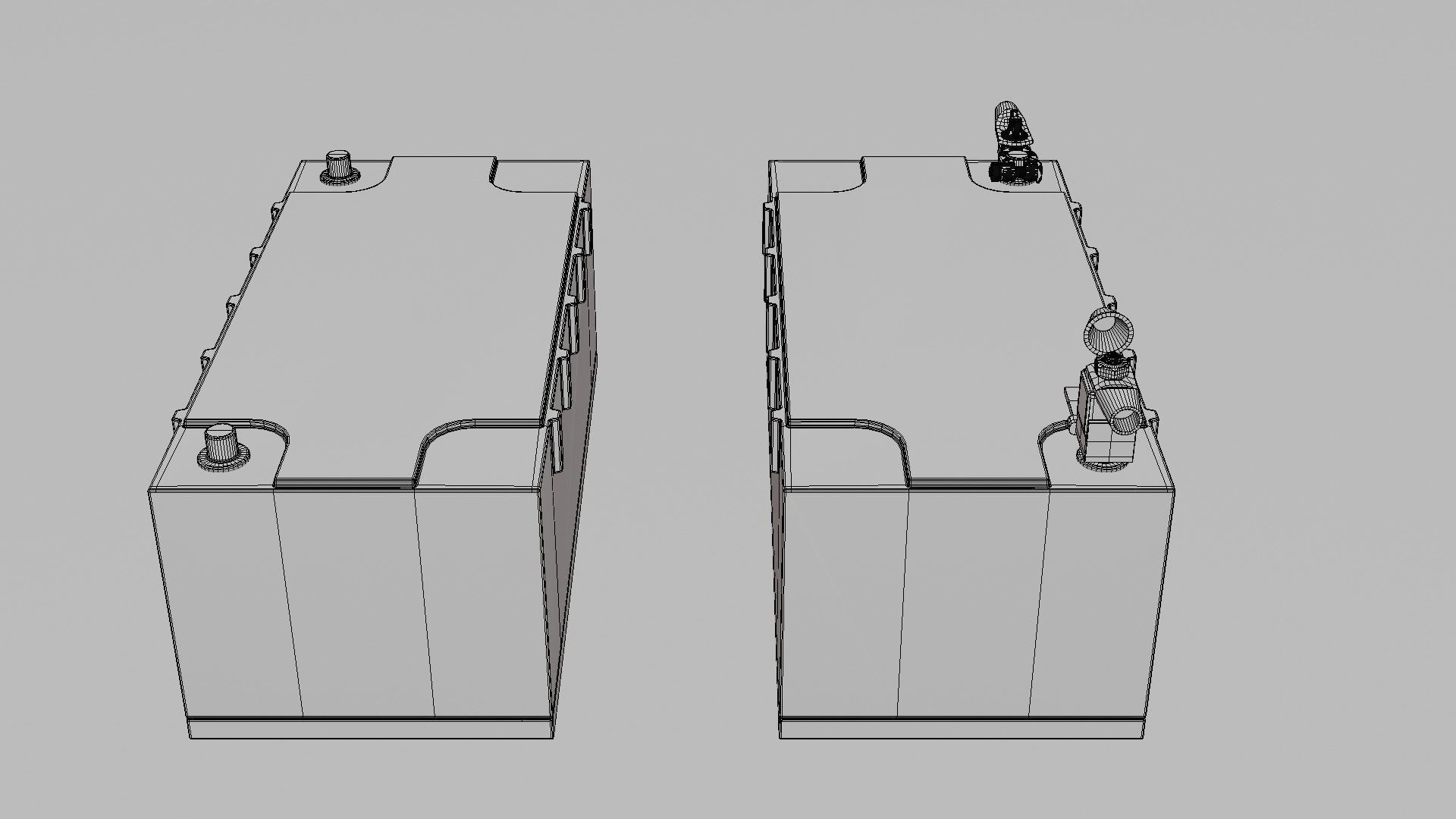 Victron Smart Battery Low-poly 3D model_22