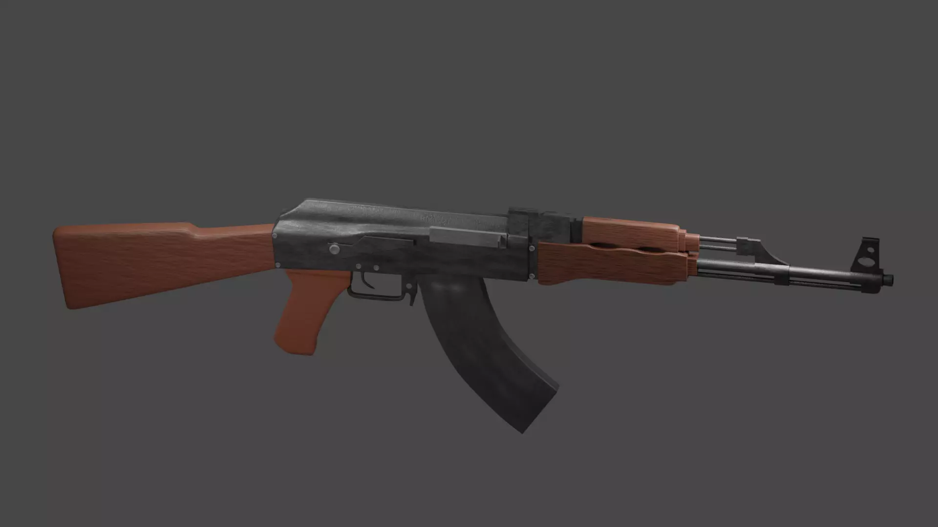 AK-47 ak - rifle Free 3D model