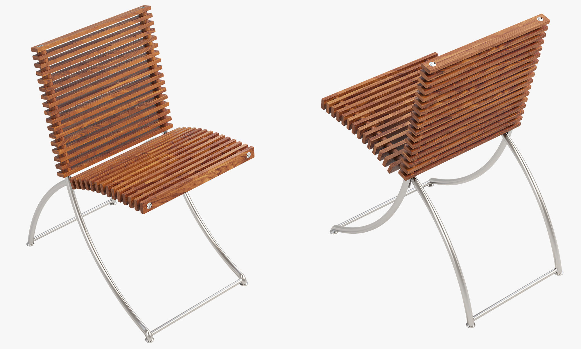 Beltempo Tropical dinner chair 3D model_6