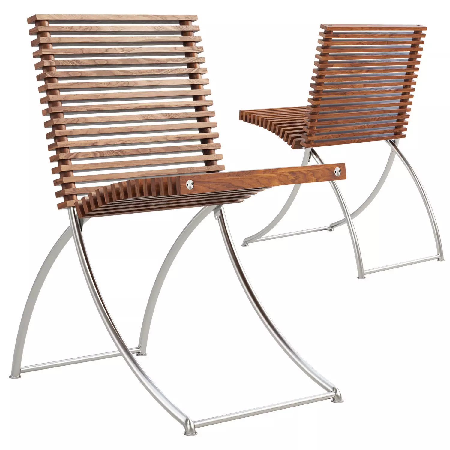 Beltempo Tropical dinner chair 3D model_0