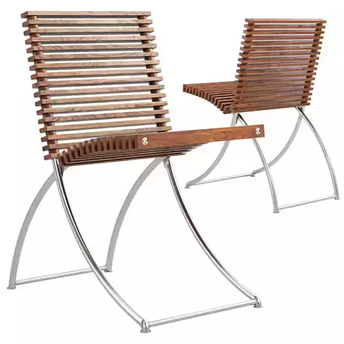 Beltempo Tropical dinner chair 3D model